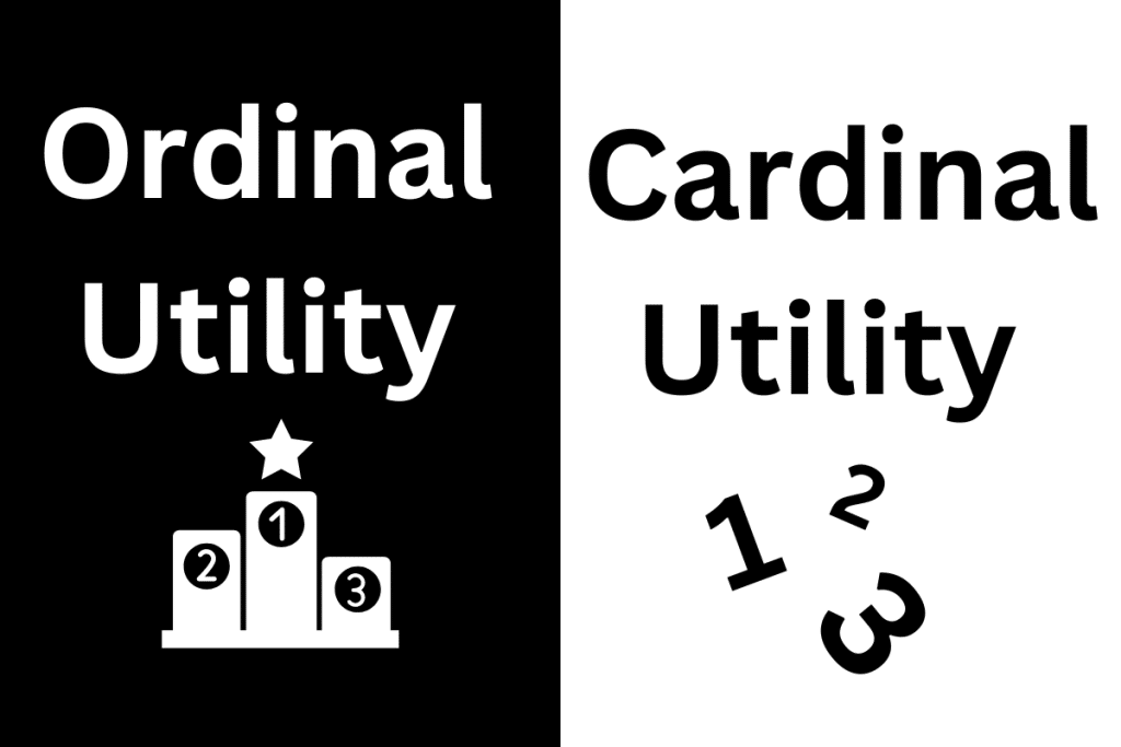 difference between cardinal and ordinal utility